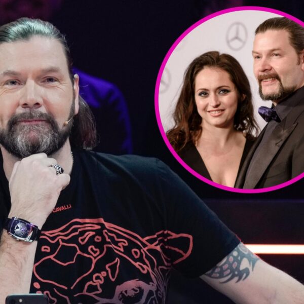 Das ist seine schöne Frau Josephine