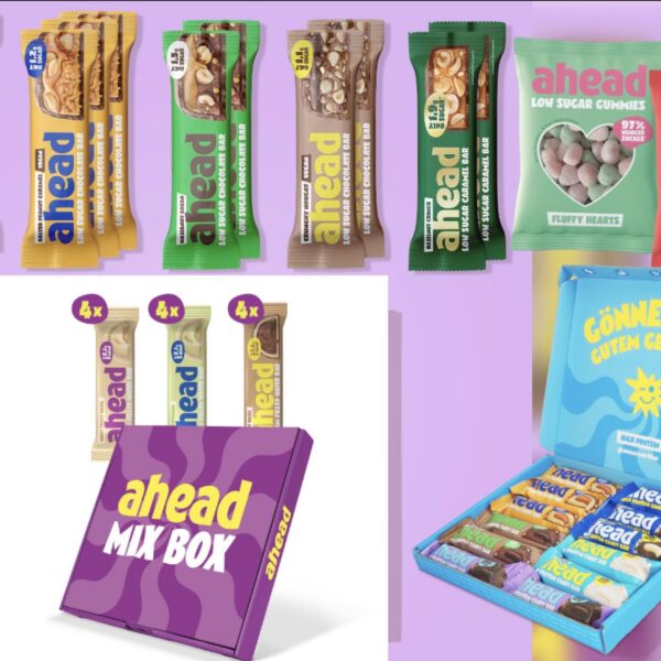 Gewinne eine Snack-Box von ahead plus einen 50-Euro-Gutschein