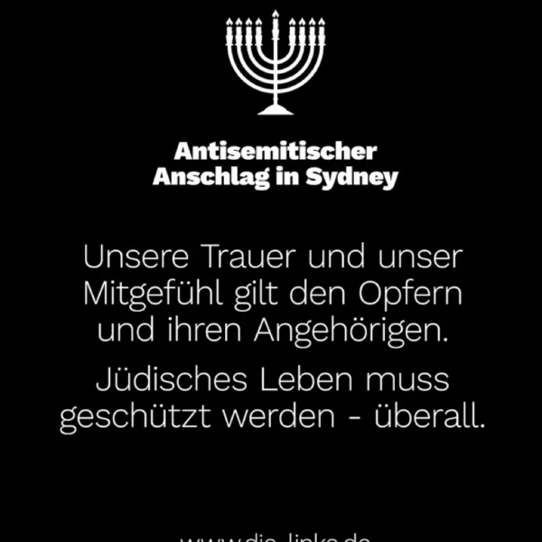 Nach Judenhass-Terror in Australien: Die verlogenen Tränen der Linken | Politik