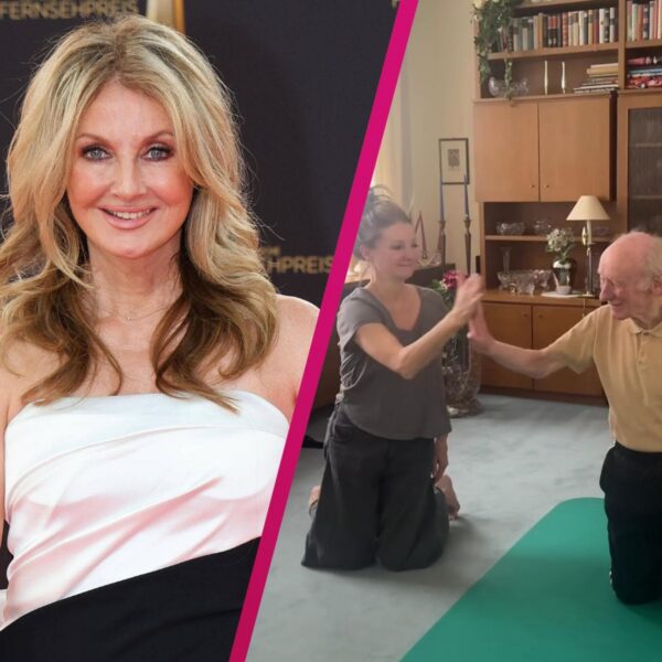 Rührend! So hält sie ihren Papa (92) fit